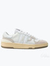 Clay Lace-Up Low Top Sneakers White - LANVIN - BALAAN 2