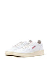 Men's Medalist Leather Low Top Sneakers White - AUTRY - BALAAN 7