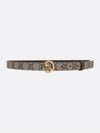 Blondie Thin Leather Belt Beige - GUCCI - BALAAN 2