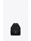 Quilting Pocket Drawstring Backpack Black - SAINT LAURENT - BALAAN 2