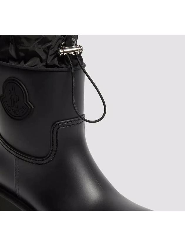 4G00080 M4522 999 KICKSTREAM BLACK RAIN BOOTS - MONCLER - BALAAN 5