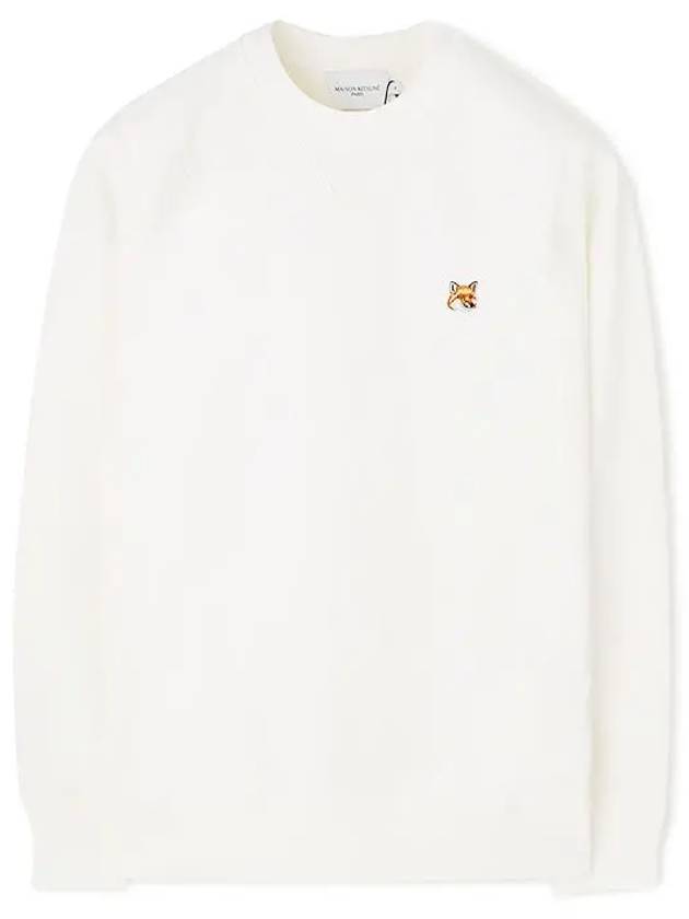 Fox Head Patch Classic Sweatshirt Ecru - MAISON KITSUNE - BALAAN 2