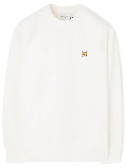 Fox Head Patch Classic Sweatshirt Ecru - MAISON KITSUNE - BALAAN 2