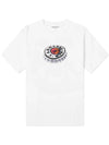 Bottle Cap Short Sleeve T-Shirt White - CARHARTT WIP - BALAAN 1