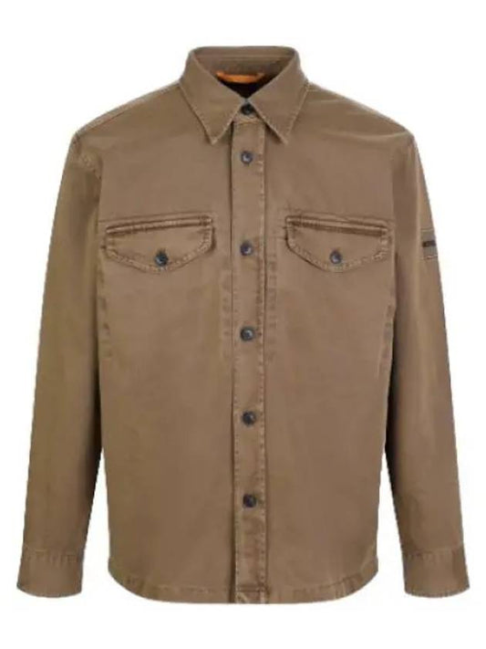 Boss cotton twill oversized fit shirt - HUGO BOSS - BALAAN 1