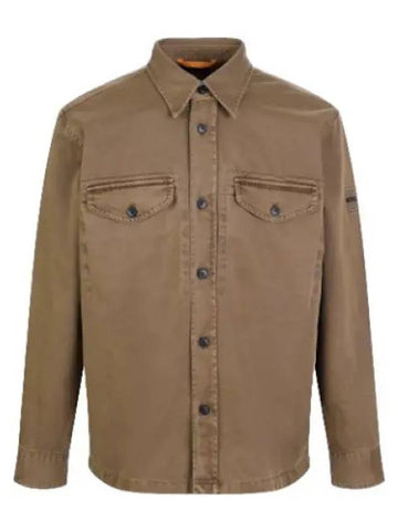 Boss cotton twill oversized fit shirt - HUGO BOSS - BALAAN 1