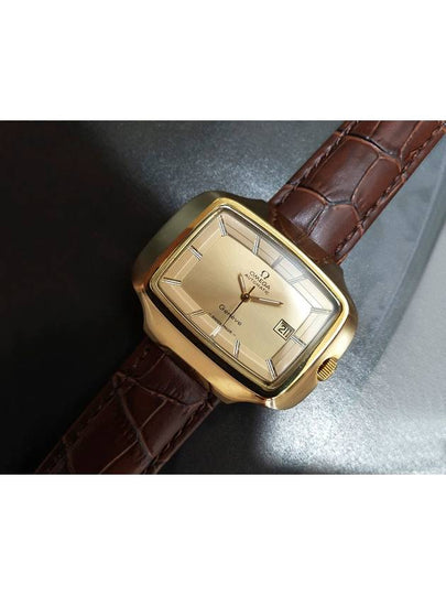 Gen ve Rare Gold Edition Automatic Men s Leather Watch - OMEGA - BALAAN 2