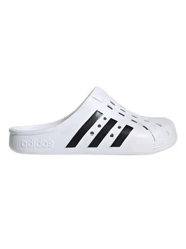 Adilette Clog Slippers White - ADIDAS - BALAAN 1