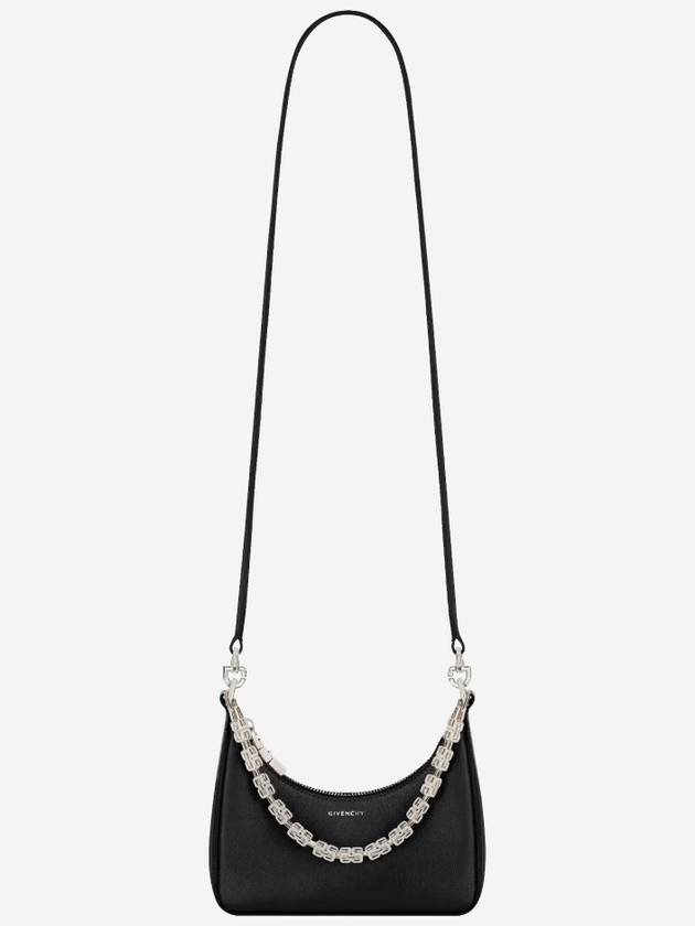 Moon Cut-out Chain Small Shoulder Bag Black - GIVENCHY - BALAAN 3