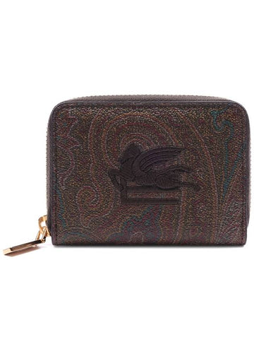 Women s Paisley Zipper Card Wallet WP2D0007 AA001 M0019 24F - ETRO - BALAAN 1