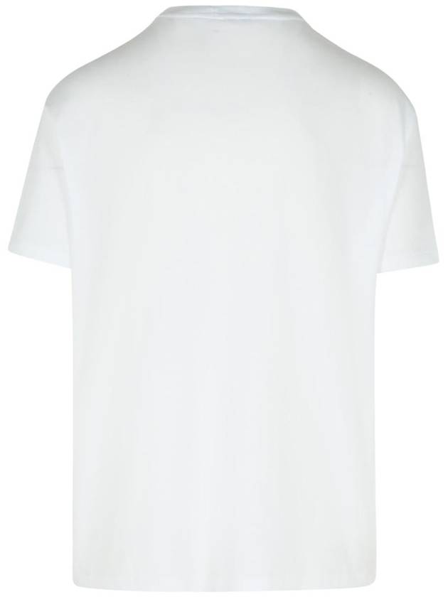 Polo Ralph Lauren White Cotton T-Shirt - POLO RALPH LAUREN - BALAAN 3