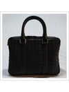 Classic Intrecciato Brief Case Black - BOTTEGA VENETA - BALAAN.