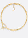 D-Fusion Large Link Chain Necklace Gold - DIOR - BALAAN 2