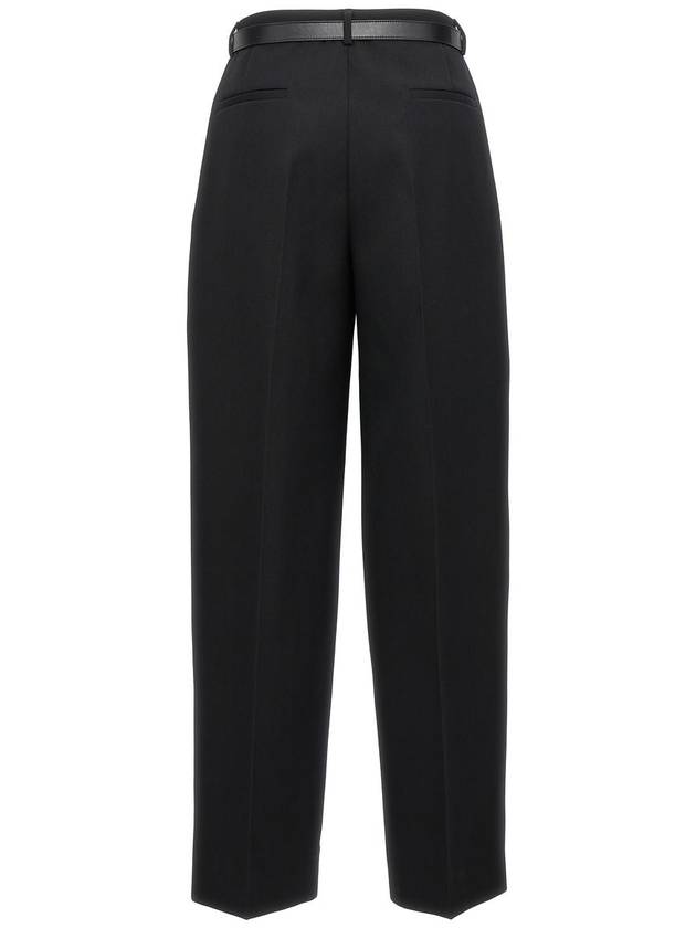 Straight Pants J02KA0152 J40002001 Black - JIL SANDER - BALAAN 3