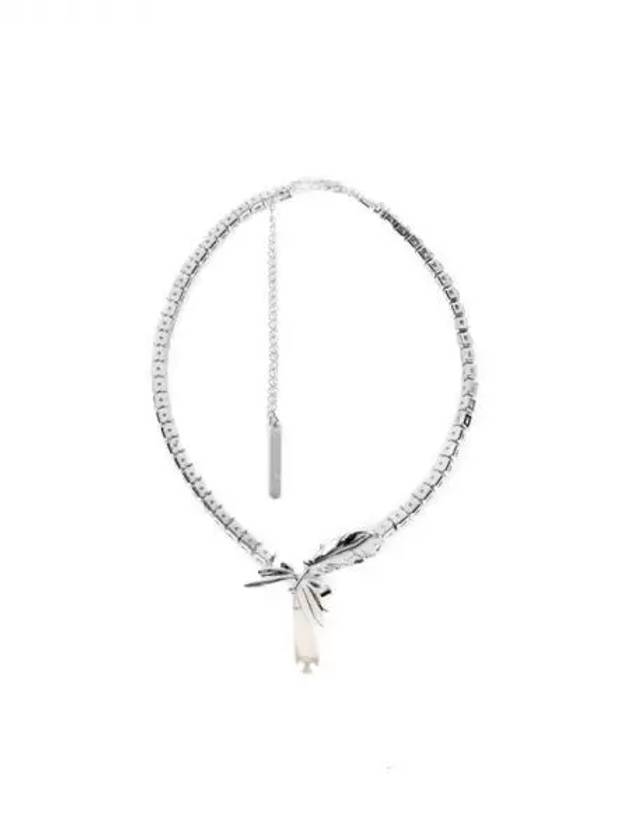 SHUSHU TONG YVMIN crystal pendant necklace - SHUSHU/TONG - BALAAN 1