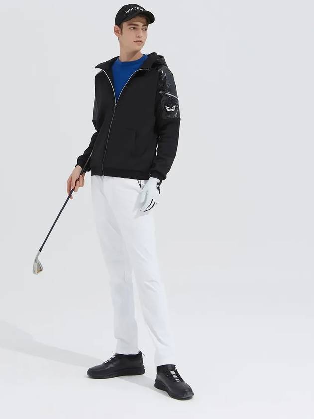 Golf Wear Jersey Functional Golf Jumper WB21FAMJ02BK Black - WHITEBALL - BALAAN 4