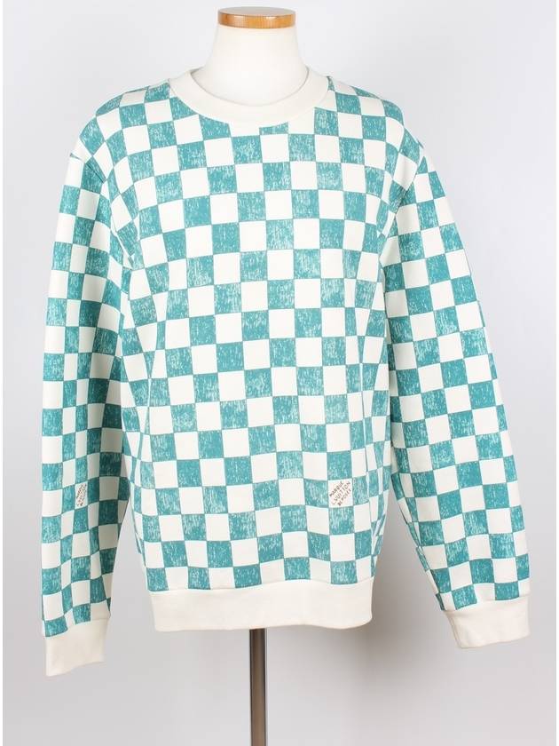 Damier printed crewneck XL - LOUIS VUITTON - BALAAN 1