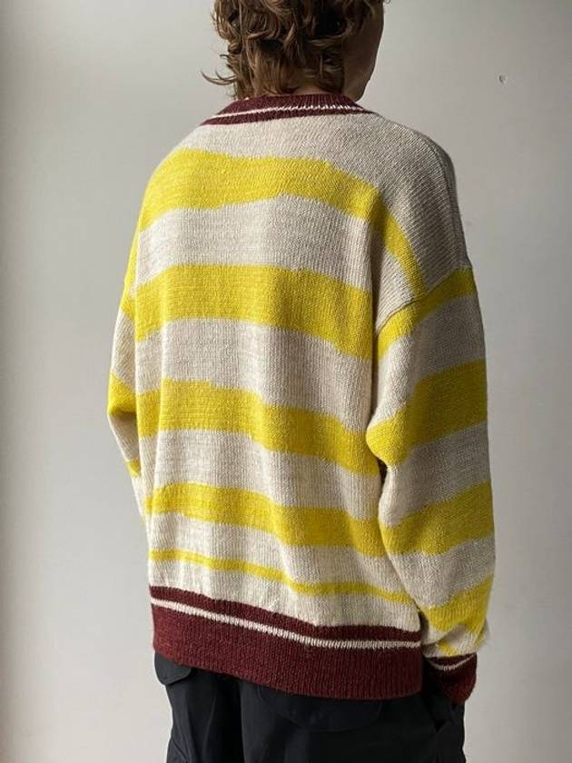 Alpaca Solwy Striped Crew neck Sweater - ISABEL MARANT - BALAAN 8