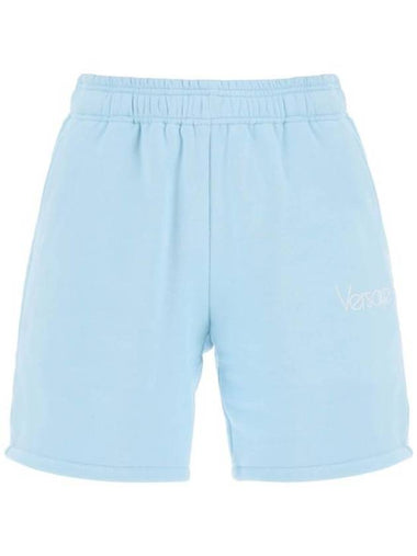 denim short pants 1014301 1A10157 2UQ80 - VERSACE - BALAAN 1