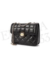 Deco Quilted Small Shoulder Bag Black - GUCCI - BALAAN 3