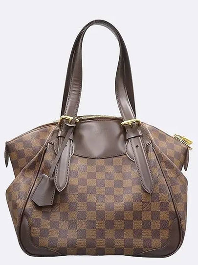 N41118 Damier Eben Canvas Verona MM Tote Bag - LOUIS VUITTON - BALAAN 2