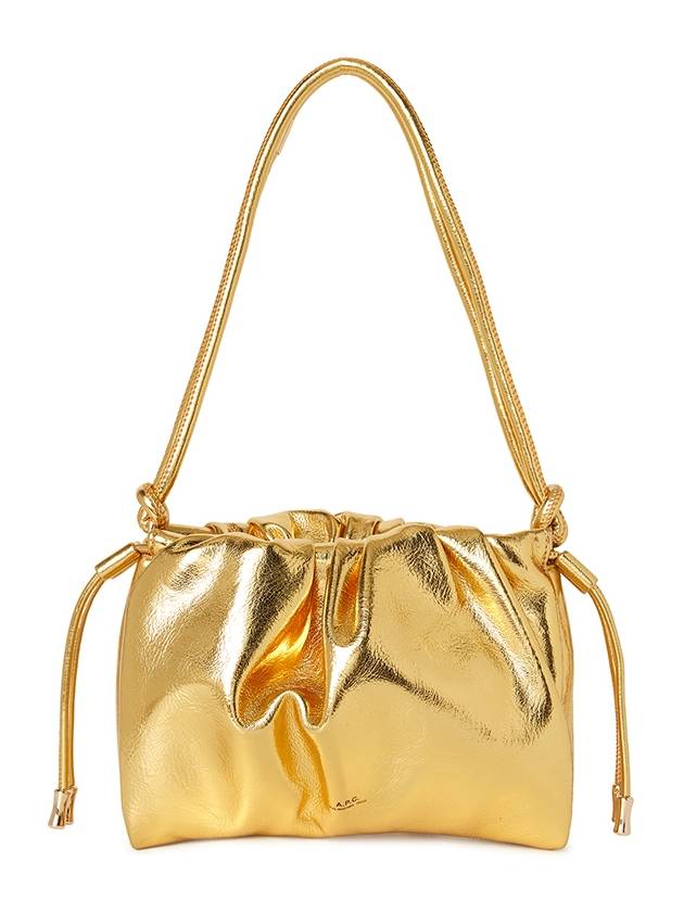 Ninon Metallic Effect Shoulder Bag Gold - A.P.C. - BALAAN 2