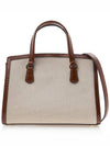 Chantal Small Tote Bag Brown Beige - MICHAEL KORS - BALAAN 4