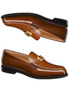 Granville CD Logo Leather Loafers Middle Brown - DIOR - BALAAN 2