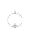 Mini Bas Relief Chain Bracelet Silver - VIVIENNE WESTWOOD - BALAAN 3