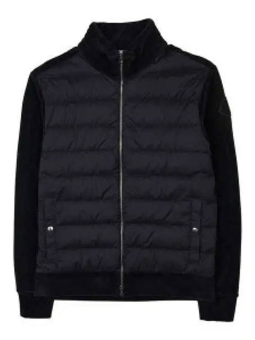 8G00083 595HA 999 Logo Patch Padded Cardigan 1014044 - MONCLER - BALAAN 1