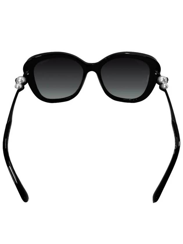 Eyewear Pearl Square Sunglasses A71133 X08222 S0116 Black - CHANEL - BALAAN 9