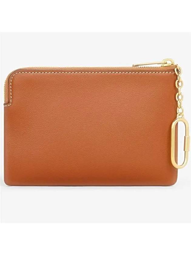 Triomphe Pouch Card Wallet Tan - CELINE - BALAAN 4