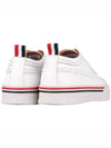 Men's Vitello Calf Leather Long Wing Brogue White - THOM BROWNE - BALAAN 6