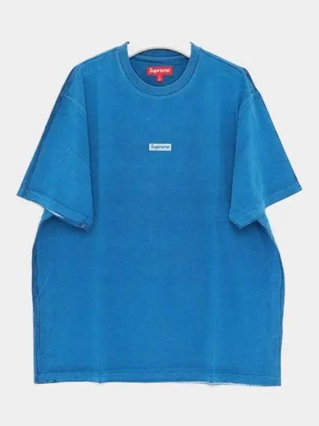 Overprint small short sleeve men s t shirt SS24KN54 BLUE 1043417 - SUPREME - BALAAN 1