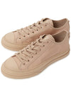 Rockstud Leather Low Top Sneakers Rose - VALENTINO - BALAAN 2