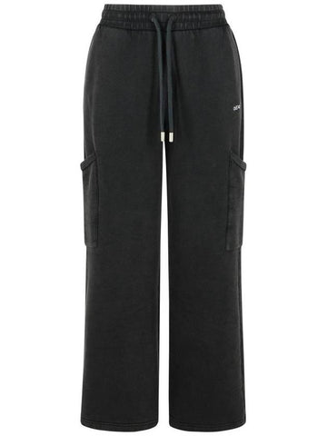 Off-White Cargo Book' Black Cotton Pants - OFF WHITE - BALAAN 1