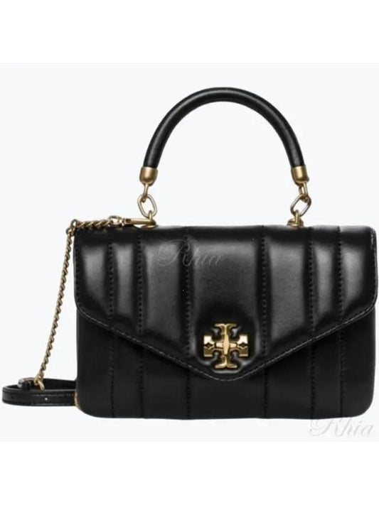 Kira Mini Top Handle Cross Bag Black - TORY BURCH - BALAAN 2