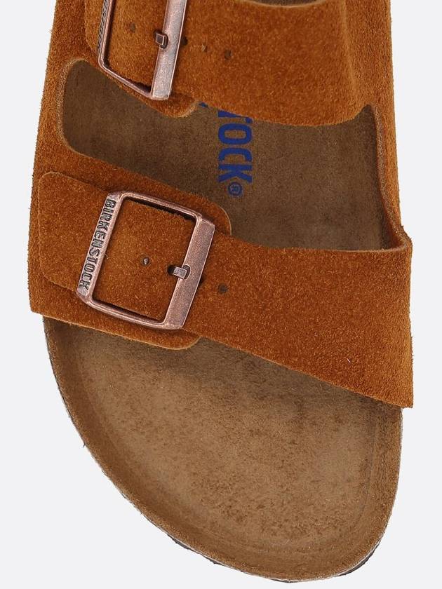 Arizona SFB Suede Slippers Mink - BIRKENSTOCK - BALAAN 5