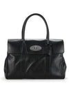 Bayswater Calf Leather Tote Bag Black - MULBERRY - BALAAN 3