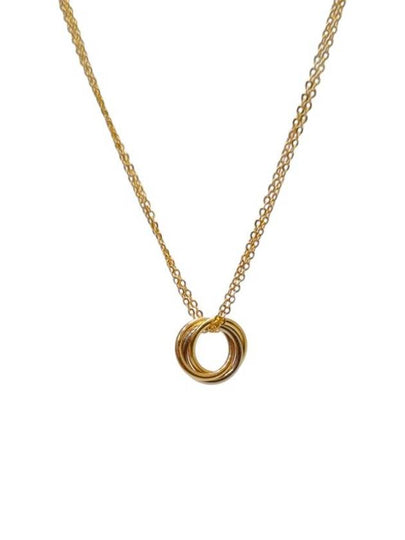 CRB7224851 Trinity pendant mini yellow gold necklace - CARTIER - BALAAN 2