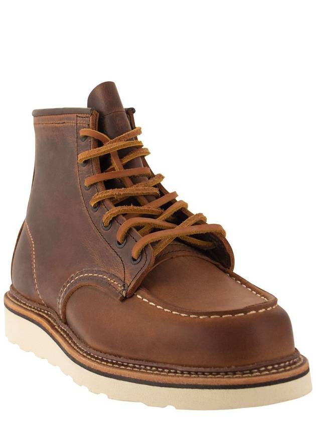 Men's Lace Up Ankle Boots Brown - RED WING - BALAAN 3