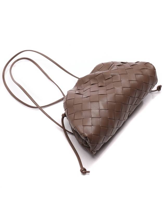 Intrecciato Mini Pouch Bag Brown - BOTTEGA VENETA - BALAAN 6