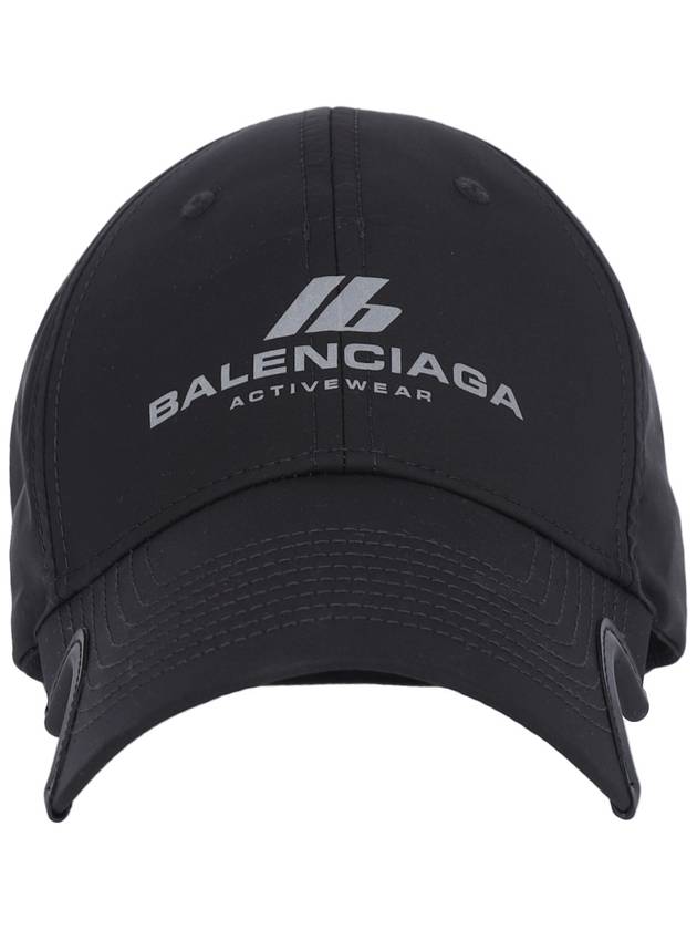 Technical nylon ball cap black - BALENCIAGA - BALAAN 2