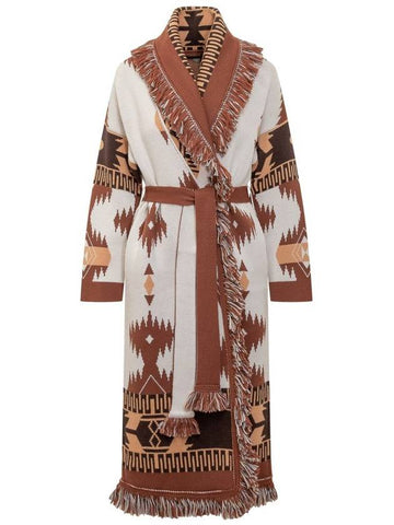 Alanui Icon Jacquard Coat - ALANUI - BALAAN 1