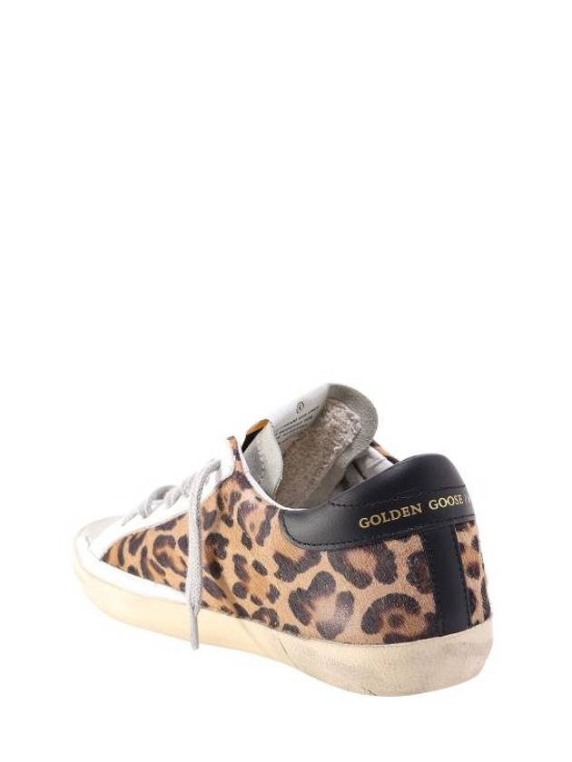 Superstar Leopard Low Top Sneakers Beige - GOLDEN GOOSE - BALAAN 4