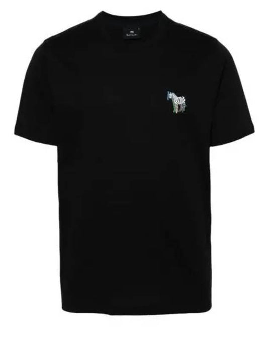 Paul Smith short sleeve t shirt M2R 011R NP4686 79 BLACK - PAUL SMITH - BALAAN 2