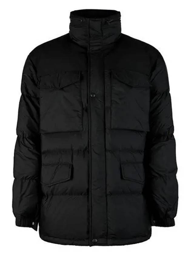 23FW 1A00070 53A5E 999 Kamui Men’s Logo Patch Padded Jacket Black 999122 - MONCLER - BALAAN 1