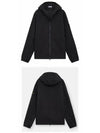 Supima Cotton Twill Stretch-TC Over Hooded Jacket Black - STONE ISLAND - BALAAN 5