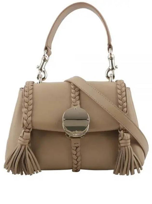 Penelope Small Leather Shoulder Bag Brown - CHLOE - BALAAN 2