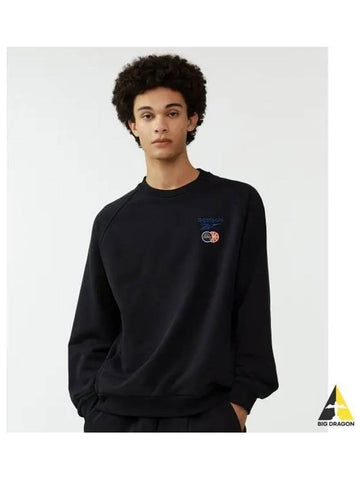 Pump It Up Sweatshirt Black - REEBOK - BALAAN 1